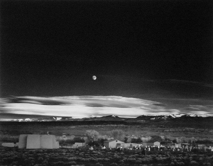 Moonrise, Hernandez, New Mexico, 1941