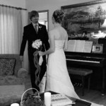 I insisted Nate & I see each other before the ceremony.