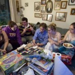 We moved into the house & played pictionairy