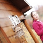 Family at a cabin in Gatlinburg