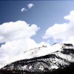 Clouds over the rockies.