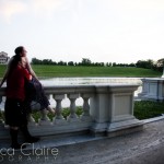 Sunset by the St. Louis Museum of Art.